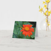 Foto Notecard Kaart (Gele Bloem)