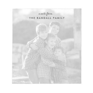 Foto Notitieblok, volledig foto zwart en wit Notitieblok