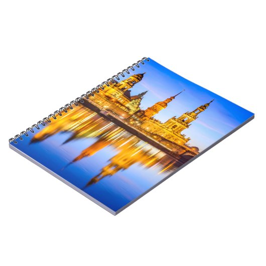 Foto Notitieboek (80 pagina's B&W) Dresden (Linkerzijde)