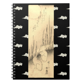 Foto Notitieboek (80 pagina's B&W) TWEE KONIJNTJES