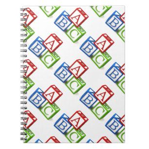 Foto-Notitieboek/ABC-blokken Notitieboek