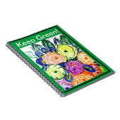 Foto Notitieboek Keep Green (Rechterzijde)