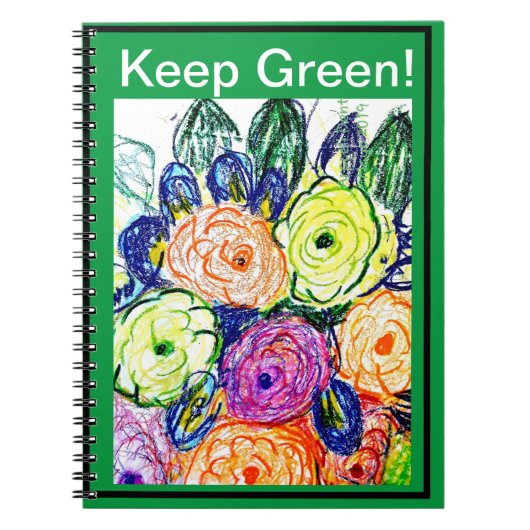 Foto Notitieboek Keep Green (Voorkant)