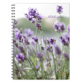 Foto Notitieboek met Lavender (Voorkant)