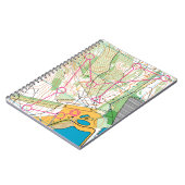 Foto notitieboek - Orienteerkaart (Linkerzijde)