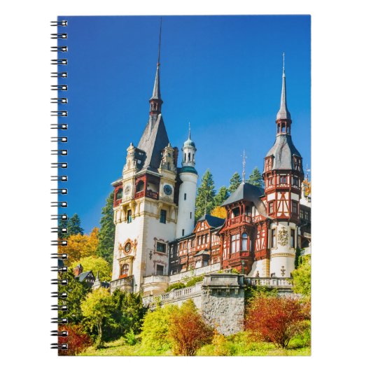 Foto Notitieboek Peles kasteel Sinaia (Voorkant)
