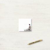 Foto-notities van de Halsbandfazant Post-it® Notes (Op bureau)