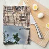 Foto Notre-Dame de Paris Theedoek (Quarter Fold)