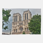 Foto Notre-Dame de Paris Theedoek (Horizontaal)