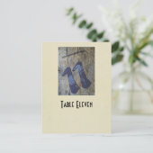 Foto nummer 11-tabelkaart briefkaart (Staand voorkant)