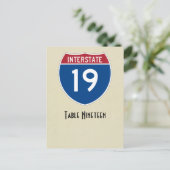 Foto nummer 19-tabelkaart briefkaart (Staand voorkant)