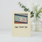 Foto nummer 23-tabelkaart briefkaart (Staand voorkant)