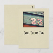 Foto nummer 23-tabelkaart briefkaart (Voorkant / Achterkant)