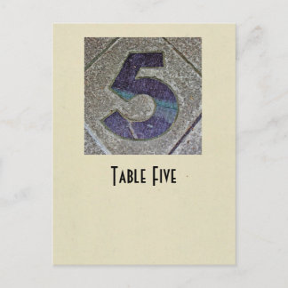 foto nummer 5 tabelkaart briefkaart