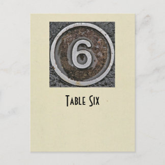 foto nummer 6 tabelkaart briefkaart