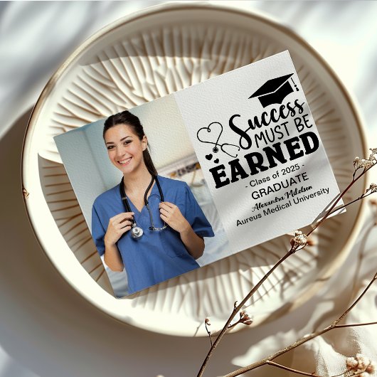 Foto Nursing College Afstuderen Aankondiging