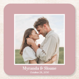 Foto Oefenavond Eten Stof Roze Kartonnen Onderzetters