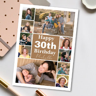 Foto om het even welke Age Aangepaste Birthday Kaa