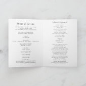 Foto-omslag Vouwprogramma Herdenkingsdienst Kaart (Binnen)