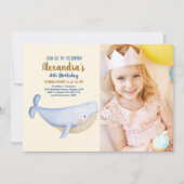 Foto Onder het Zee Verjaardag Kaart (Voorkant)