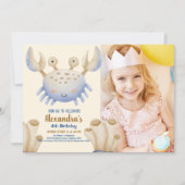 Foto onder het Zee Verjaardag Kaart (Voorkant)