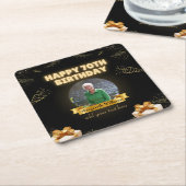 Foto Onderzetters voor 70e Verjaardag (Schuin)