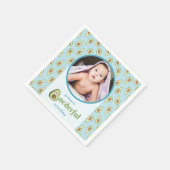 Foto Onederful avocado 1e verjaardagsfeest Servet (Hoek)