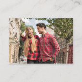 Foto online RSVP QR Code Red Rose Weduwwebsite Informatiekaartje (Achterkant)