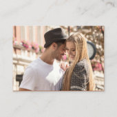 Foto Online RSVP QR Code Terracotta Wildflower Informatiekaartje (Achterkant)