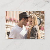 Foto Online RSVP QR Code White Rose Eucalyptus Informatiekaartje (Achterkant)