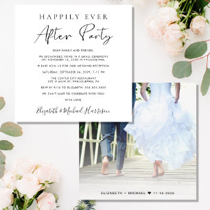 Foto-ontvangst na 'Happily Ever After' Kaart