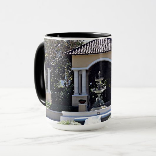 Foto op Gazebo in Hollis Gardens Mok (Voorkant links)