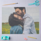 Foto op maat gepersonaliseerd koppel tissuepapier (Craft)