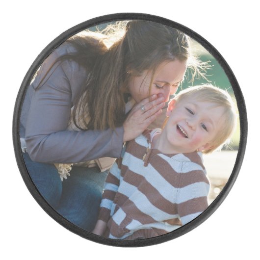 Foto op maat  Hockey Puck (Voorkant)