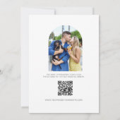 Foto op maat Mijn mensen gaan trouwen Save The Date (Achterkant)