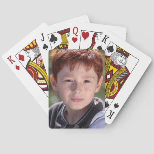 Foto op maat pokerkaarten (Achterkant)