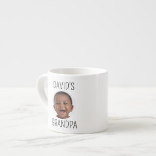 Foto Opa Espresso Mok Cute Baby David