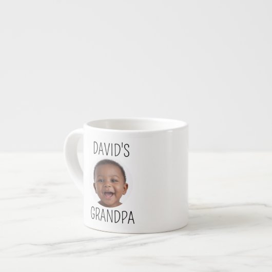 Foto Opa Espresso Mok Cute Baby David (Links)