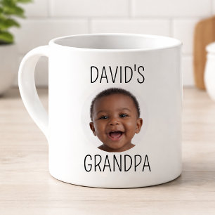 Foto Opa Espresso Mok Cute Baby David