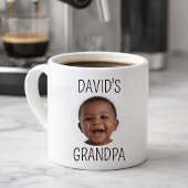 Foto Opa Espresso Mok Cute Baby David