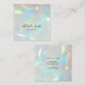 foto opal vierkante visitekaartje (Voorkant / Achterkant)