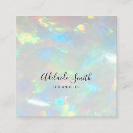 foto opal vierkante visitekaartje