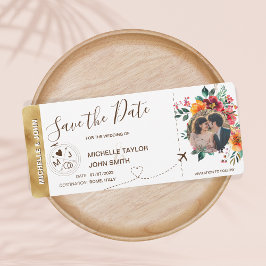 Foto Opslaan datum instapkaart Wereldkaart Kaart