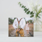 Foto Opslaan Datum Kaart (Staand voorkant)