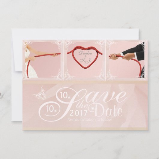 Foto Opslaan Datum Kaart (Achterkant)