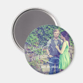 Foto Opslaan Datum Magnet (Voorkant / Achterkant)