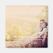 Foto Opslaan Datum Magnet (Voorkant)