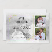 Foto Opslaan datum transparant Save The Date (Voorkant)