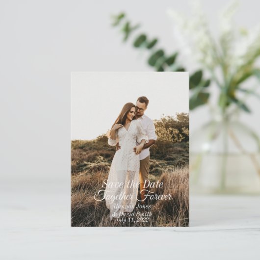 Foto Opslaan de Briefkaarten Datum (Staand voorkant)