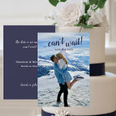 Foto opslaan de datum bruiloft Verloving Save The Date